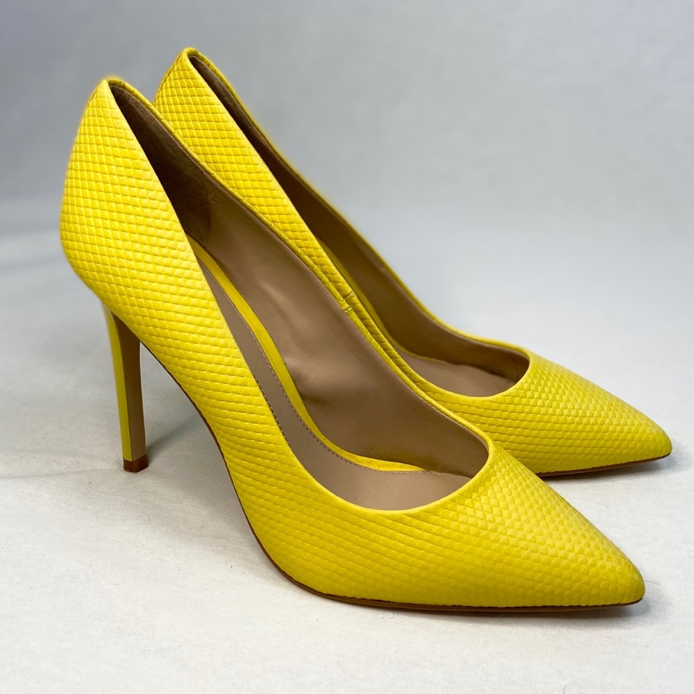 Gianni Bini Yellow High Heels